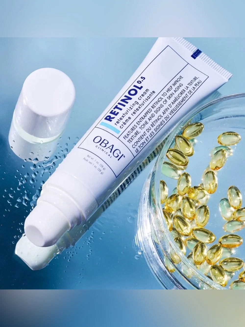 *NEW*Obagi Clinical Retinol 0.5 Retexturing Cream Net Wt 1 oz